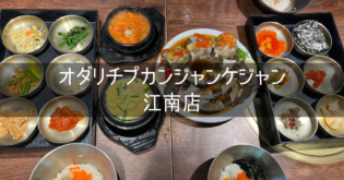韓国 ソウル 旅行記 2026年4月③ オダリチプカンジャンケジャン江南店